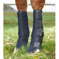 Produktbild von Premier Equine Gamaschen gegen Mauke aus Neopren Schwarz Größe XL
