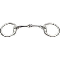 Produktbild von Premier Equine Gebogene Olivenkopftrense aus Edelstahl in Silber