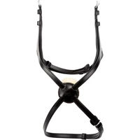 Produktbild von Premier Equine Gekreuztes Reithalfter Glorioso Mexican aus Leder in Schwarz