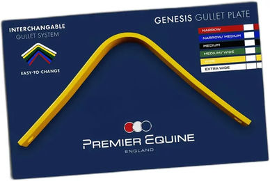 Produktbild von Premier Equine Genesis Sattelbaum für Pferde in Gelb Größe L