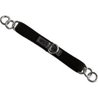 Produktbild von Premier Equine Gourmette für Ponys elastisches Gurtband in Schwarz