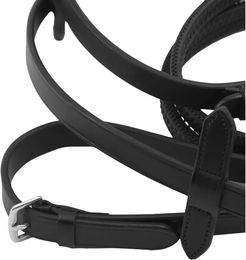 Produktbild von Premier Equine Gummizügel für Pferde in Schwarz
