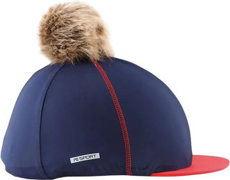 Produktbild von Premier Equine Helmüberzug aus Jersey für Damen in Blau