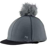 Produktbild von Premier Equine Helmüberzug aus Jersey für Damen in Grau