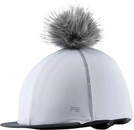 Produktbild von Premier Equine Helmüberzug aus Jersey für Damen in Weiß