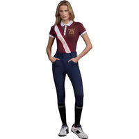 Produktbild von Premier Equine Heritage Reitshirt Damen Rot Nylon Größe 38