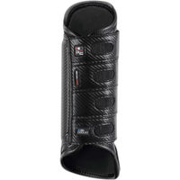 Produktbild von Premier Equine Hinterbeingamaschen Carbon Tech Air Cooled aus Kunstleder Schwarz Größe L