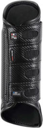 Produktbild von Premier Equine Hinterbeingamaschen Carbon Tech Air Cooled aus Kunstleder Schwarz Größe M