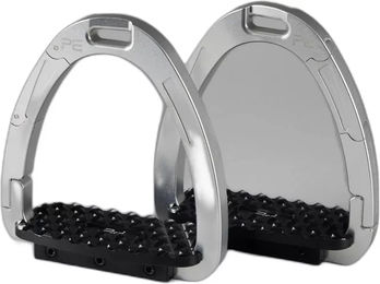 Produktbild von Premier Equine Intego Reitsteigbügel aus Aluminium in Silber 12 cm