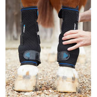 Produktbild von Premier Equine Kaltwasser-Kompressionsgamaschen für Pferde Schwarz Medium