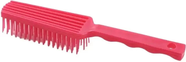 Produktbild von Premier Equine Kamm für Mähne und Schweif aus Kunststoff in Rot oder Rosa