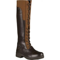 Produktbild von Premier Equine Kelburn Reitstiefel Damen aus Leder wasserdicht Braun EU 37