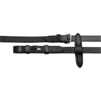 Produktbild von Premier Equine Leder Zügel Senado Schwarz für Pferde