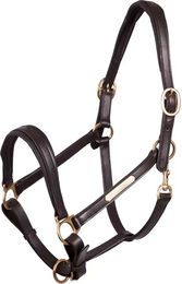 Premier Equine Lederhalfter für Pferde in Braun – Bild 1 von 3