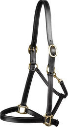 Premier Equine Lederhalfter für Pferde in Schwarz – Bild 1 von 1