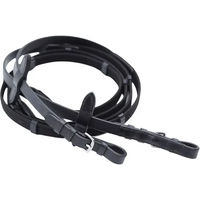 Produktbild von Premier Equine Lederzügel für Pferde in Schwarz