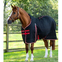 Produktbild von Premier Equine Lucanta Stalldecke für Pferde aus Polyester in Schwarz 168 cm