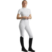 Produktbild von Premier Equine Luceo Turnierleggings Damen mit Full Grip in Weiß