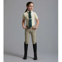 Produktbild von Premier Equine Luciana Reitshirt für Mädchen aus Baumwolle in Weiß