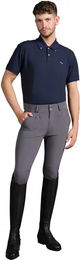 Produktbild von Premier Equine Ludis Reithose mit Mid Grip für Herren in Grau