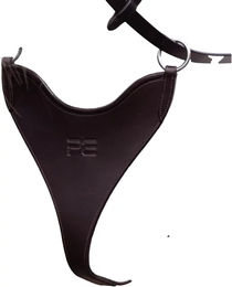 Premier Equine Martingalgabel European Bib aus Leder in Braun – Bild 1 von 1