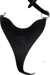 Premier Equine Martingalgabel European Bib aus Leder in Schwarz – Bild 1 von 1