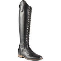 Produktbild von Premier Equine Maurizia Leder-Schnür-Reitstiefel Damen Schwarz Größe 37 Regular
