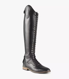 Produktbild von Premier Equine Maurizia Leder-Schnür-Reitstiefel Damen Schwarz Größe 39 Regular