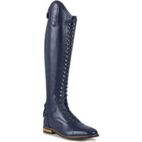 Produktbild von Premier Equine Maurizia Reitstiefel aus Leder für Damen mit Schnürung in Blau Größe L