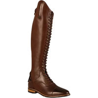 Produktbild von Premier Equine Maurizia Reitstiefel aus Leder mit Schnürung für Damen in Braun Größe 39 Regular