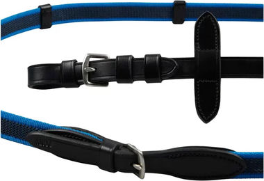 Premier Equine Mineo Leder Trense für Ponys in Schwarz oder Blau – Bild 1 von 1
