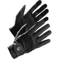 Produktbild von Premier Equine Mizar Reithandschuhe aus Leder für Damen in Schwarz XXL wasserdicht