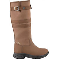 Produktbild von Premier Equine Monte Reitstiefel aus Leder für Unisex in Braun Größe 43 wasserdicht