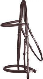 Premier Equine Mossimo Trense aus Leder in Braun – Bild 1 von 1