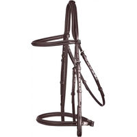 Produktbild von Premier Equine Mossimo Trense aus Leder in Braun