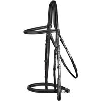 Produktbild von Premier Equine Mossimo Trense aus Leder in Schwarz