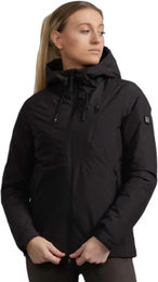Premier Equine Motet Reitjacke für Damen wasserdicht in Schwarz und Grau – Bild 1 von 1