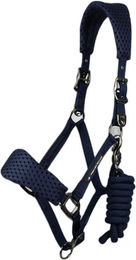 Produktbild von Premier Equine Necto 3D Nylonhalfter für Ponys in Blau