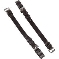 Produktbild von Premier Equine Netzpfosten aus Leder in Braun für Vollblut/VB