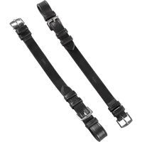 Produktbild von Premier Equine Netzpfosten aus Leder in Schwarz für Vollblut/VB