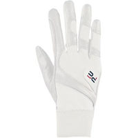 Produktbild von Premier Equine Nexa Riding Reithandschuhe aus Leder und Kunstleder Weiß Größe S Unisex