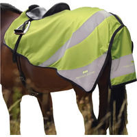 Produktbild von Premier Equine Nierendecke für Pferde Gelb aus Polyester Größe M mit Reflektoren