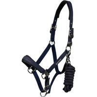 Produktbild von Premier Equine Nylonhalfter für Ponys in Blau