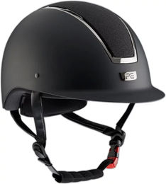 Produktbild von Premier Equine Odyssey Reithelm für Damen in Schwarz mit PAS 015 und VG1 Zertifizierung
