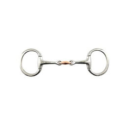 Produktbild von Premier Equine Olive Gebiss doppelt gebrochene Raute aus Kupfer Eggbutt für Pferde