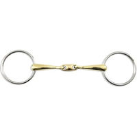Produktbild von Premier Equine Olivenkopftrense aus Messing für Pferde