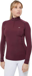 Produktbild von Premier Equine Ombretta Reitshirt für Damen in Rot Größe 44