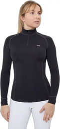 Produktbild von Premier Equine Ombretta Reitshirt für Damen in Schwarz Größe 44 Sommer-Reitshirt