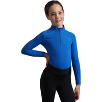Produktbild von Premier Equine Ombretta Reitshirt für Kinder Funktionsschicht Blau 13-14 Jahre