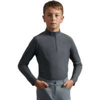 Produktbild von Premier Equine Ombretta Reitshirt für Kinder Sommer Grau